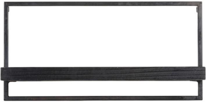 Light & Living Light&living Wandplank 60x15x30 cm MADDISON hout mat zwart