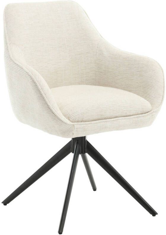 Livingfurn | Eetkamerstoel Thomas Sand | Zitmeubels eetkamer | Armstoel - Foto 3