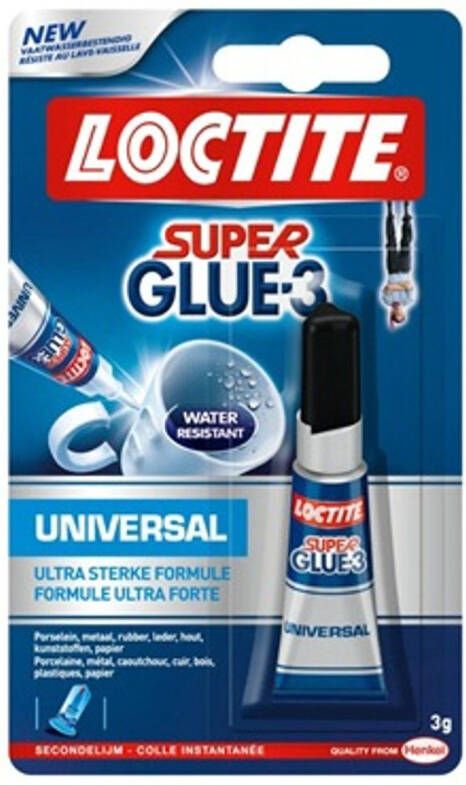 Loctite Secondelijm Original Universal 3gr