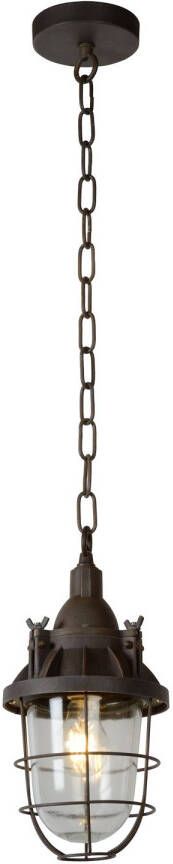 Lucide HONORE Hanglamp Ø 17 cm 1xE27 Roest bruin