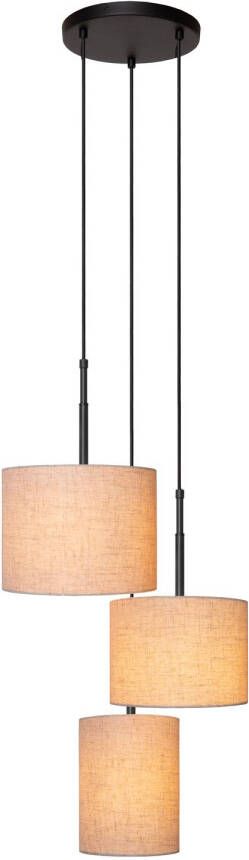 Lucide MAYA Hanglamp Ø 46 cm 3xE27 Beige - Foto 3