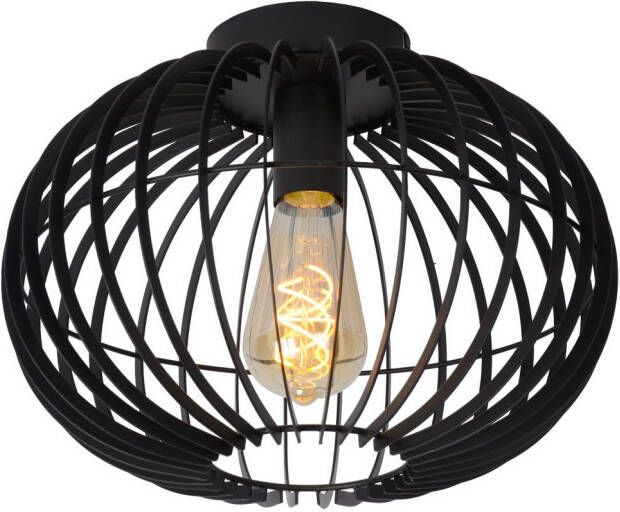 Lucide REDA Plafonnière Ø 32 cm 1xE27 Zwart - Foto 3