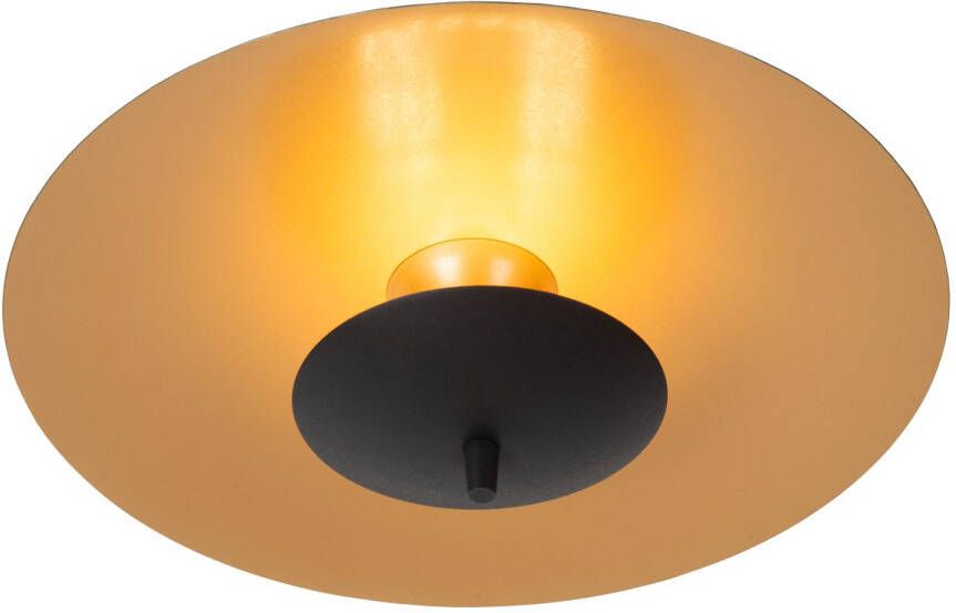 Lucide VULCAN Plafonnière Ø 35 cm LED Dimb. 1x9W 3000K Zwart