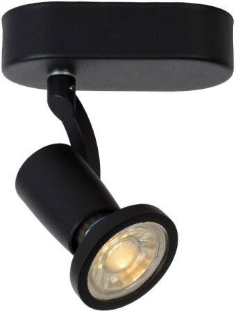 Lucide JASTER-LED Plafondspot LED GU10 1x5W 2700K Zwart