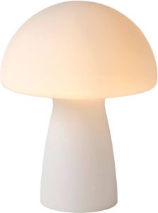 Lucide tafellamp Fungo opaal ⌀23cm E27