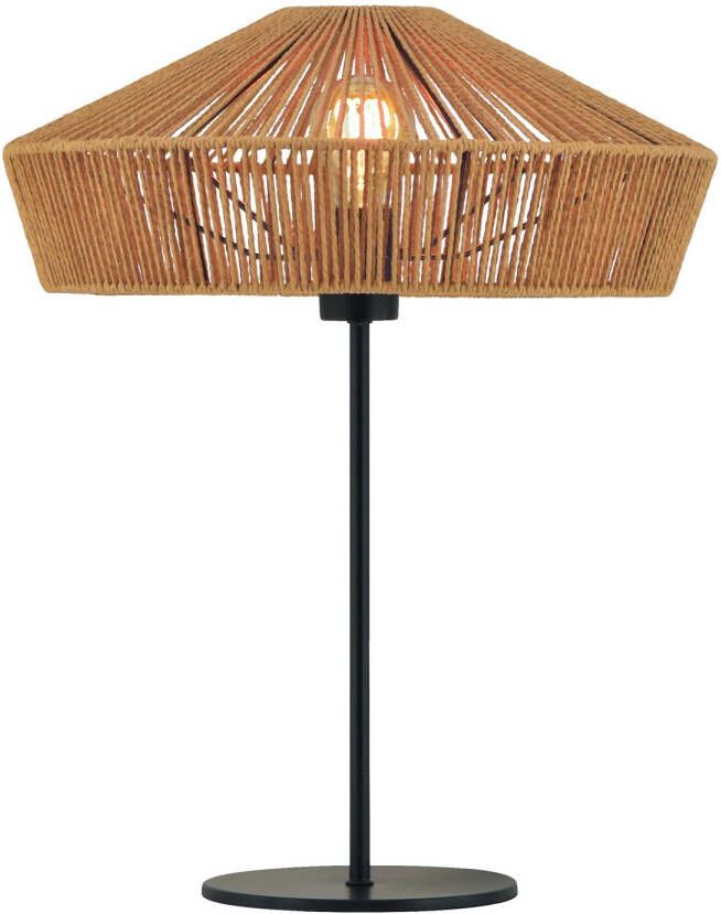 Lucide YUNKAI Tafellamp Ø 40 cm 1xE27 Licht hout