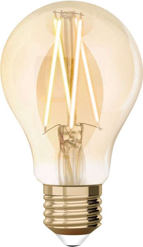 Lutec Connect Slimme Ledlamp Filament Amber Ø6cm E27 7 5w