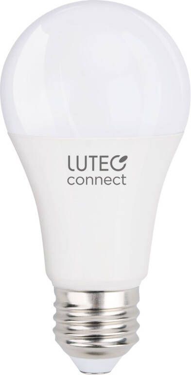 Lutec Connect Slimme Ledlamp Led Bulb Wit En Gekleurd Licht E27 9w