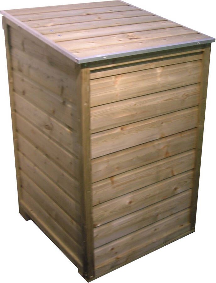 Lutrabox Afvalcontainerkast 1 Container 76x76x116cm