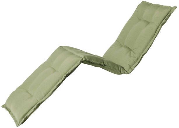 Madison Panama Loungestoel Kussen Groen 195x60cm