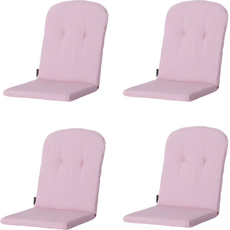 Madison Tuinkussen Kuip Hoog Soft Pink 45x96 Roze 4 Stuks