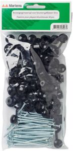 Martens bitumen golfplaatnagel zwart p 50st