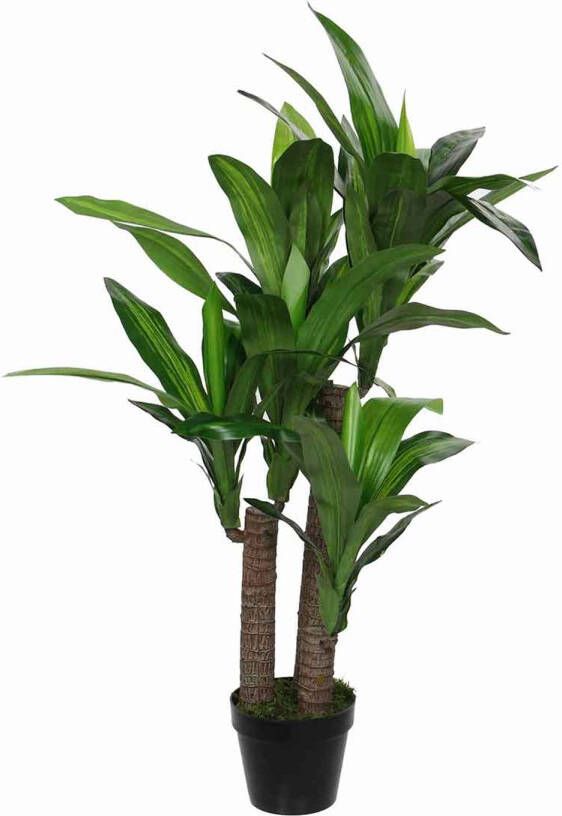 Mica Decorations Dracaena Kunstplant H95 X Ø60 Cm Groen