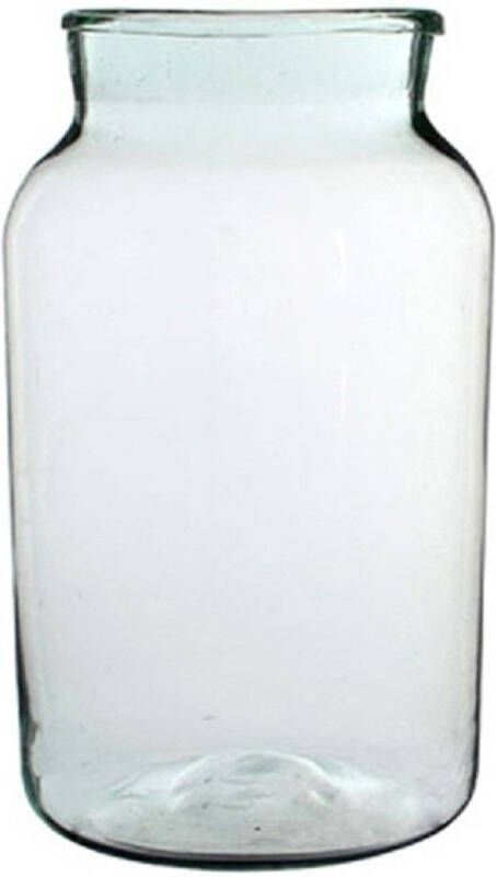 Mica Decorations Vaas Cilinder Transparant Glas 29 X 52 Cm