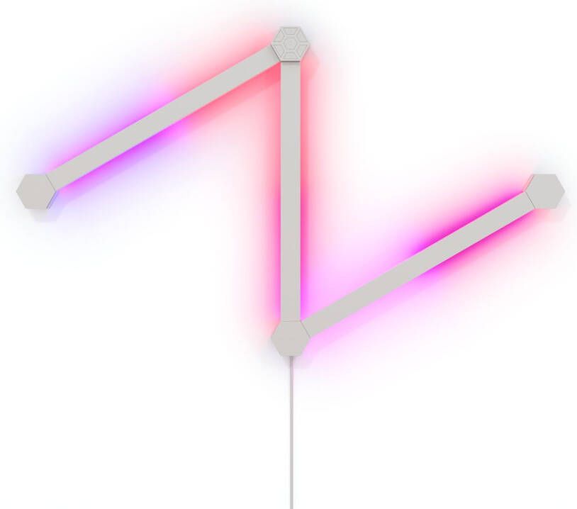 Nanoleaf Lines 60 Degrees Uitbreidingspakket 3 Extra RGB LED Light Bars Slimme Verlichting Siri Google Alexa Compatibel - Foto 2