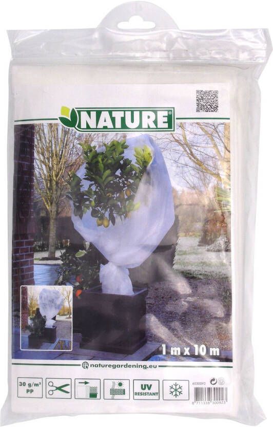Nature plantenhoes XL 5 x 2 meter wit anti-vorst planten beschermhoes 500 x 200 cm - Foto 4