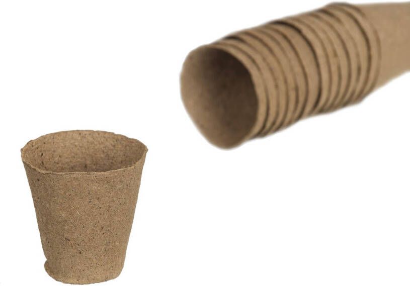 Nature Afbreekbare kweekpotjes rond 6x6 cm 96 stuks