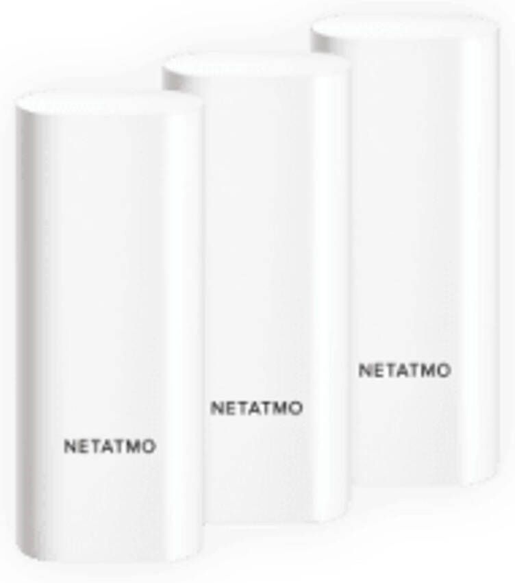 Netatmo Slimme Deur- En Raamsensoren 3st. Accessoire Voor Binnencamera