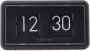 NeXtime Flip klok 18x10x7cm tafel wand oranje zwart NE-5228OR - Thumbnail 2