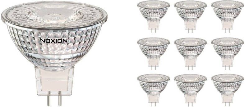 Noxion Voordeelpak 10x Led Spot Gu5.3 Mr16 4w 345lm 36d 827 Zeer Warm Wit | Vervangt 35w