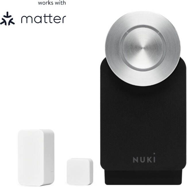 Nuki Smart Lock Pro 4e Gen Met Deur Sensor