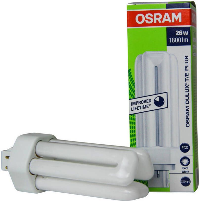 Osram Dulux T e Plus 26w 840 | Koel Wit 4-pin