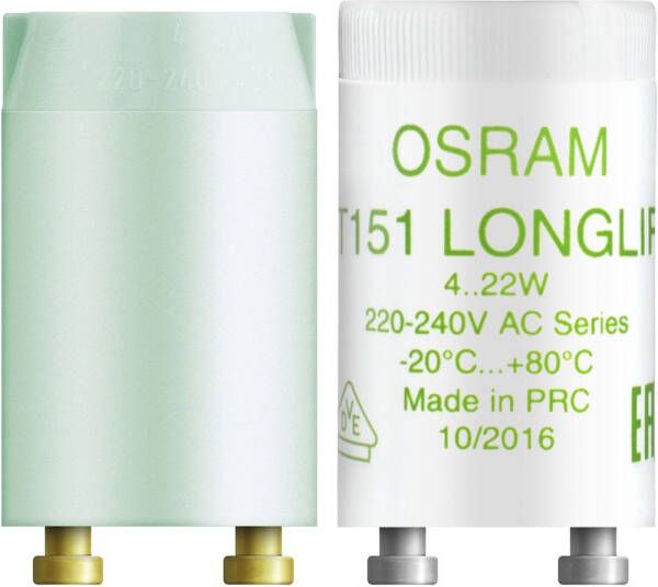 Osram Starter 151 Longlife Serieschakeling Voor 230v Ac 2st.