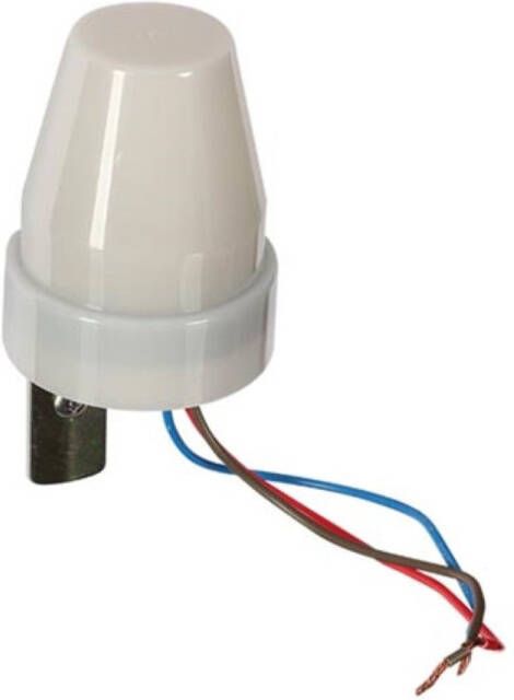 Perel Lichtsensor 360° Detectiehoek Ip44 Wit