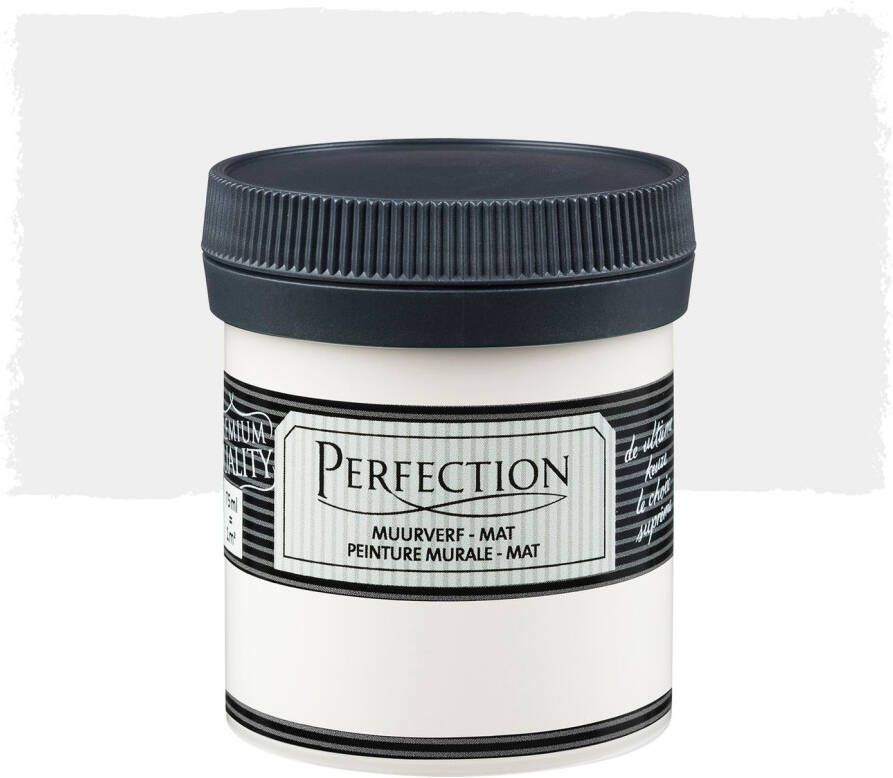 Perfection Muurverf Ultradekkend Mat Kleurtester 75ml 02 Ivoor