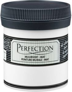 Perfection muurverf tester mat puur wit 75ml