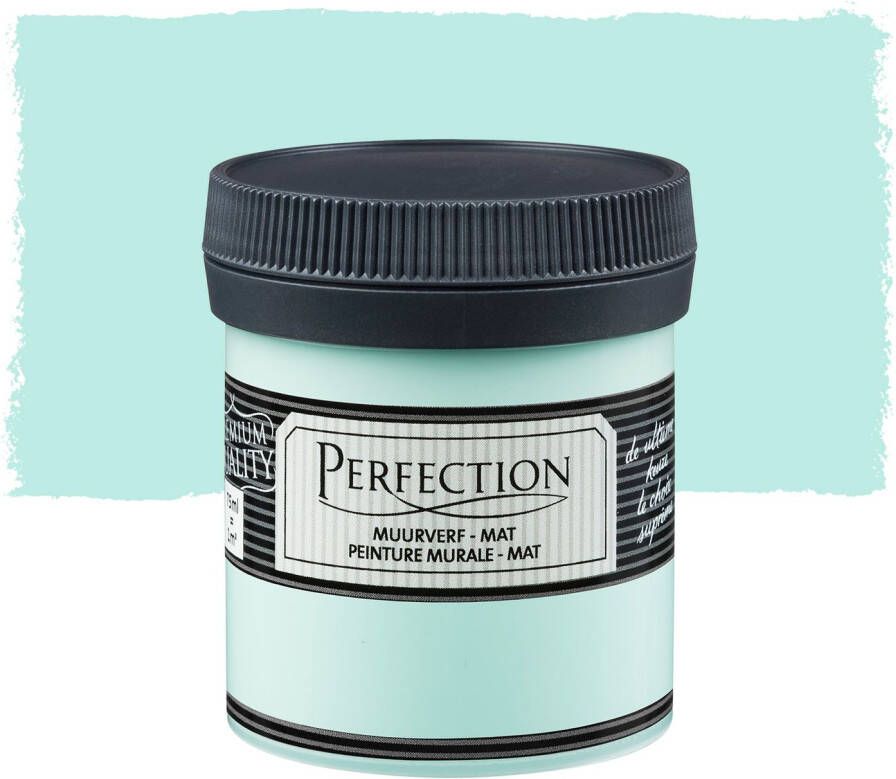 Perfection Muurverf Ultradekkend Mat Kleurtester 75ml 54 Sea Green