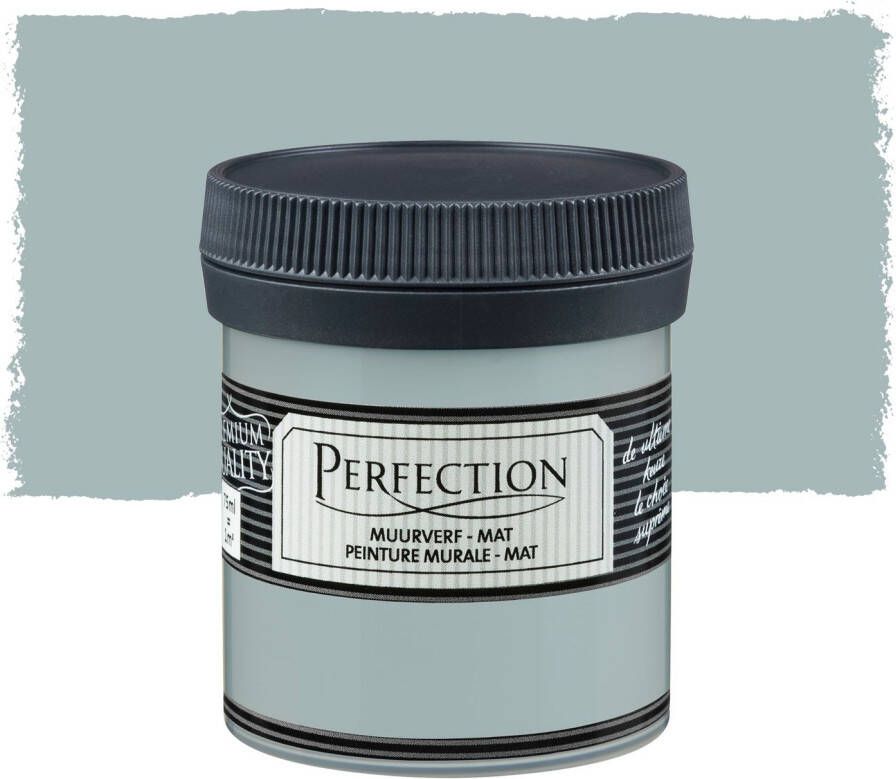 Perfection Muurverf Ultradekkend Mat Kleurtester 75ml 126 Dolfijn