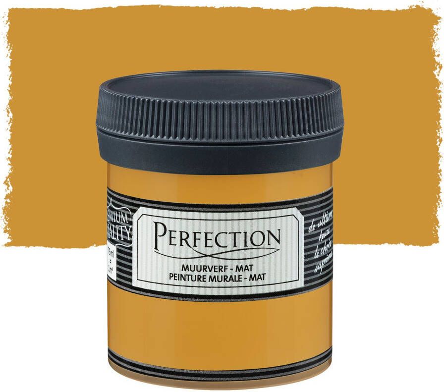 Perfection Muurverf Ultradekkend Mat Kleurtester 75ml 136 Caramel