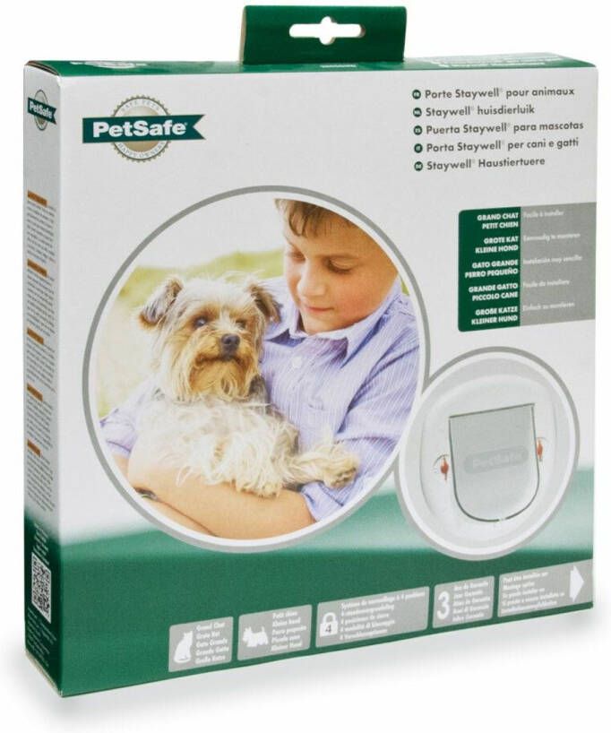 Petsafe Kattenluikje Grote Kat & Kleine Hond Transparant