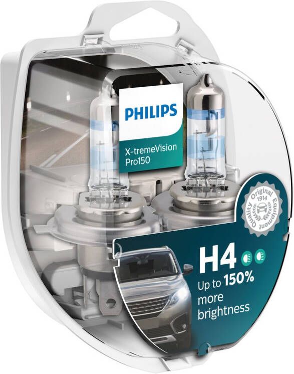 Philips 12342xvps2 X-treme Vision Pro150 H4 2 Stuks