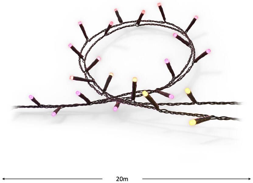 Philips Hue Festavia Lichtsnoer Ledstrip 20 Meter 250 Led's - Foto 3