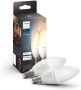 Philips Hue kaarslamp warm tot koelwit licht 2-pack E14 - Thumbnail 3
