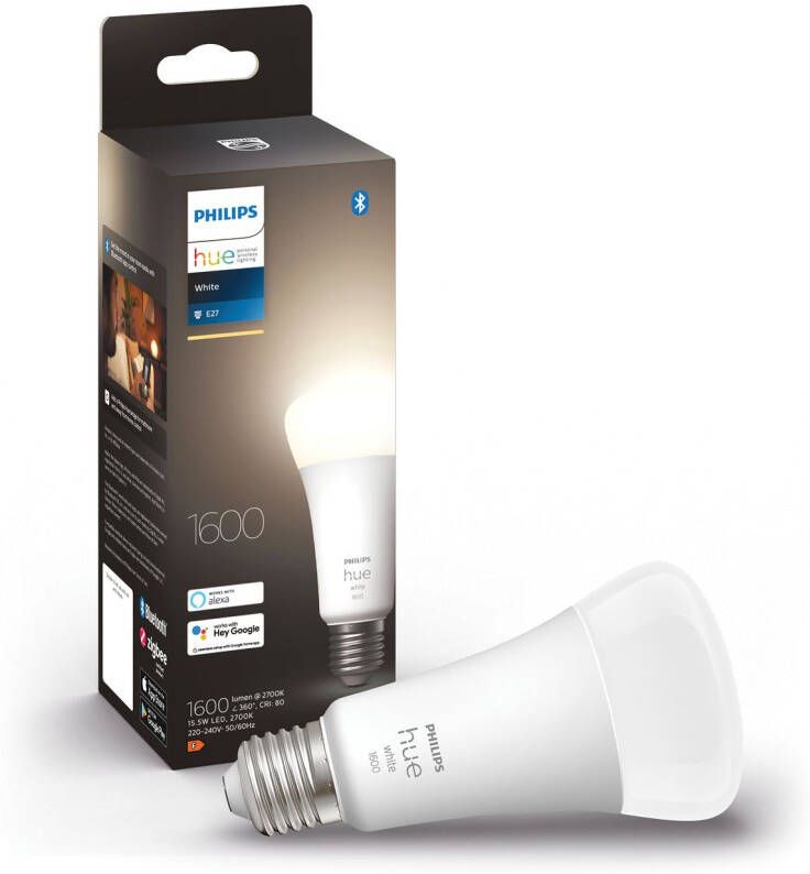 Philips Hue standaardlamp warmwit licht 1-pack E27 1600lm - Foto 2