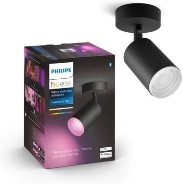 Philips Hue Fugato White and Color Ambiance opbouwspot 1 lichtpunt zwart Bluetooth - Foto 5
