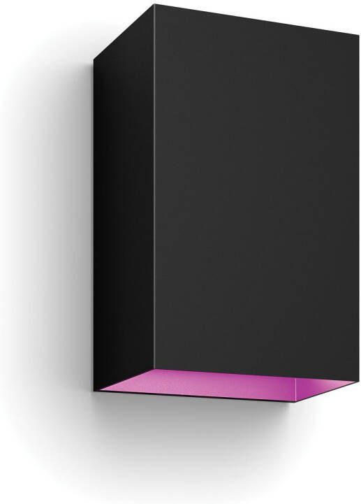 Philips Hue Resonate Outdoor wandlamp White and Color Ambiance zwart Buiten - Foto 4