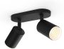 Philips Hue Fugato Opbouwspot 2 Spots (Wit Kleur) Zwart | elektronica en media | Smart Home Slimme Verlichting | 8718696171523 - Thumbnail 3