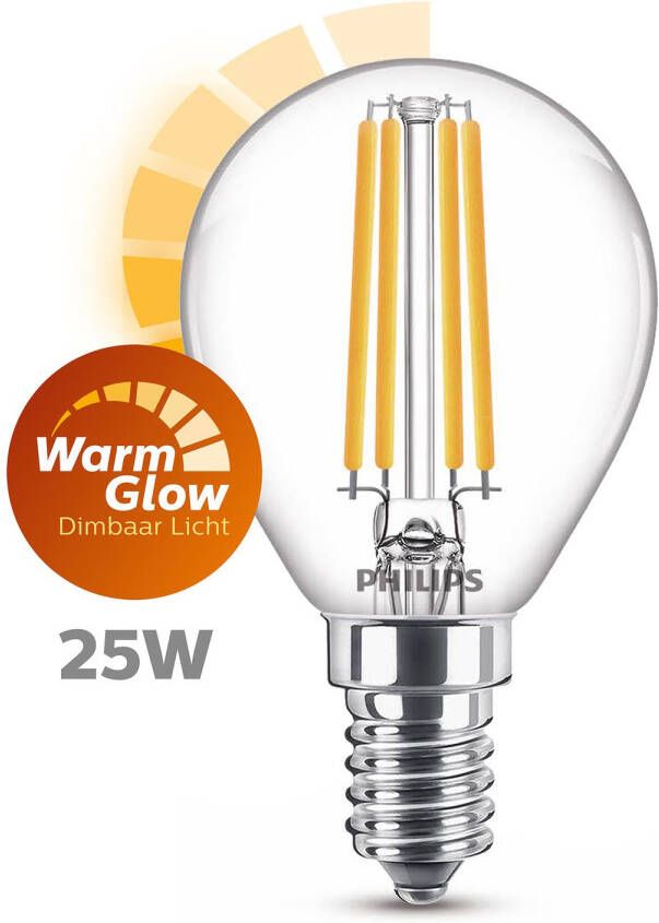 Philips Led Classic 25w P45 E14 Cl Wgd90 Srt4 Verlichting