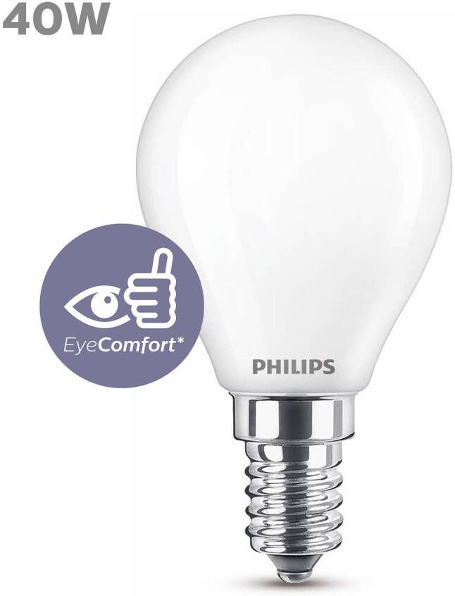 Philips Led Classic 40w E14 Cw P45 Fr Nd Rfsrt4 Verlichting