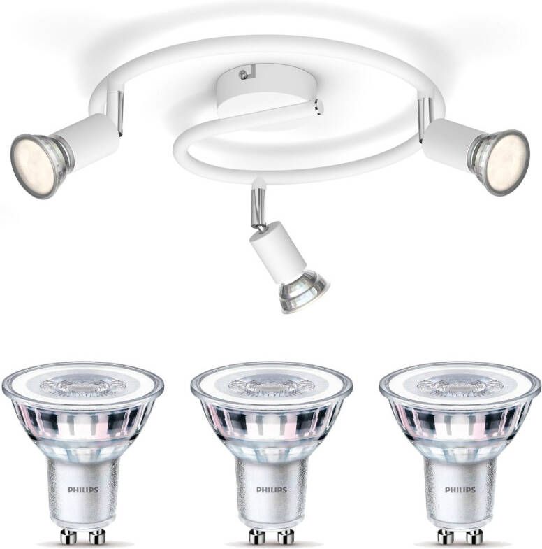 Philips Limbali Opbouwspot 3x Led Scene Switch