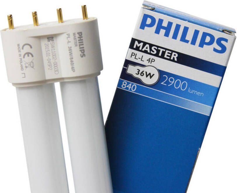 Philips Master Pl-l 36w 840 Koel Wit | 4 Pin