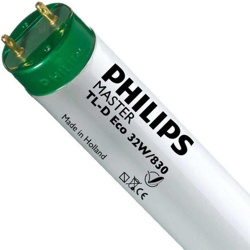 Philips Master Tl D Eco 32w 830 Warm Wit | 120cm