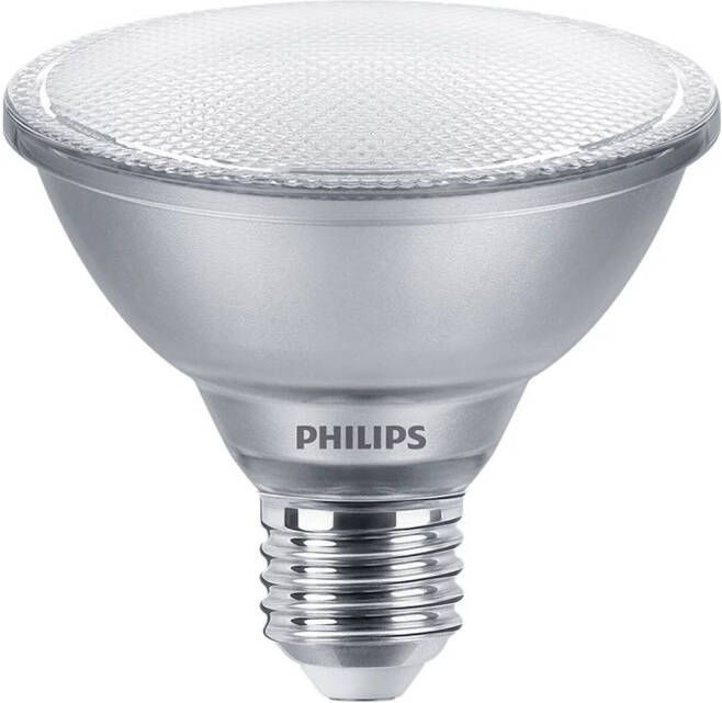 Philips Master Value LED Lamp Reflector E27 PAR30 9.5W 740lm 25D 927 Zeer Warm Wit Beste Kleurweergave Dimbaar Vervangt 75W