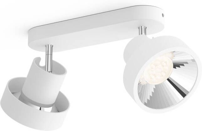 Philips Plafondspot Bukko Sceneswitch Wit 2x4w