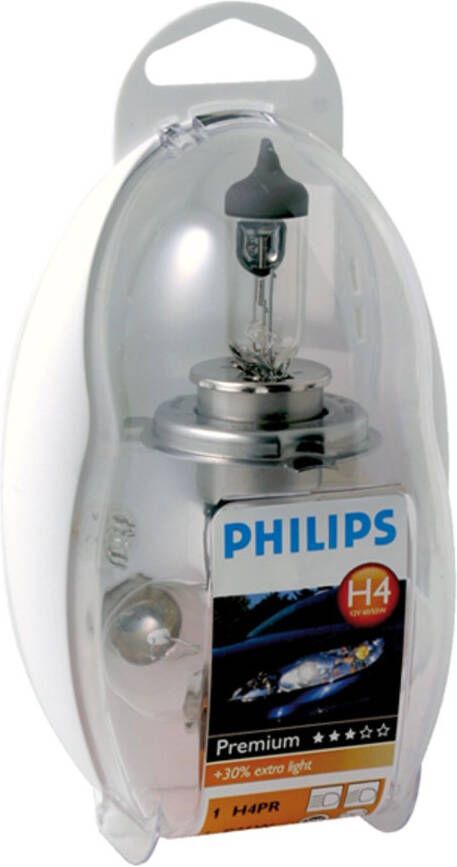 Philips Reservelampenset Easykit H4 55473ekkm 12v 6-delig