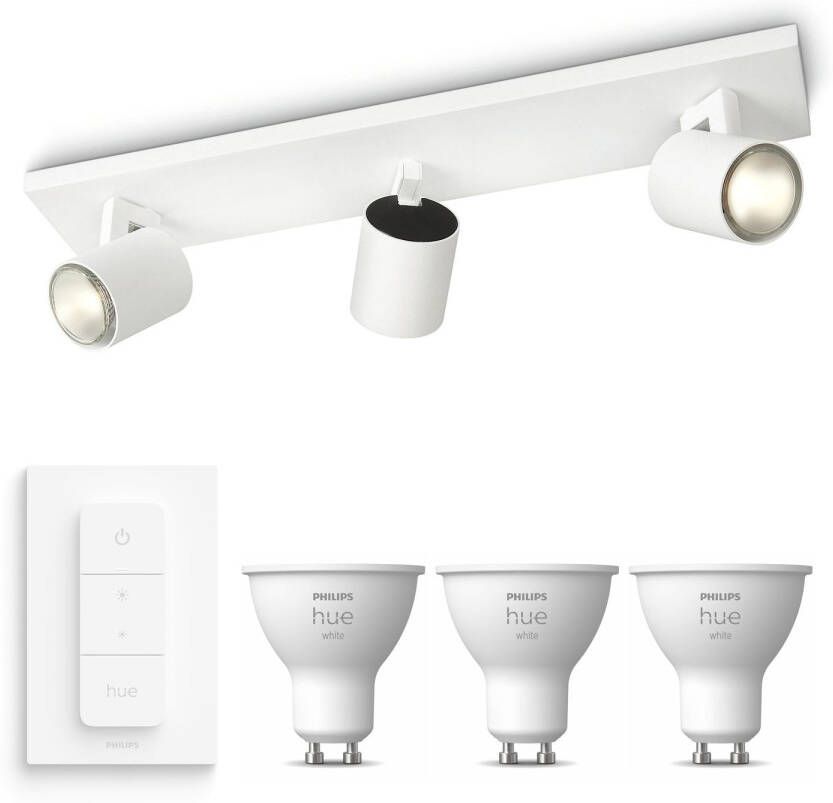 Philips Runner Opbouwspot Met Hue White Gu10 & Dimmer